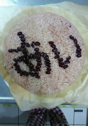 あらゆるお祝い事に☆赤飯ケーキ-レシピのメイン写真
