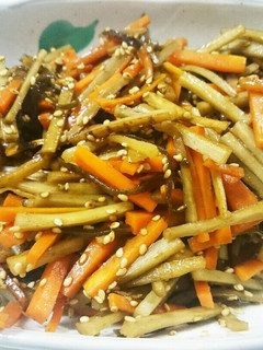 味付けは塩昆布で❗きんぴらごぼう❗-レシピのメイン写真