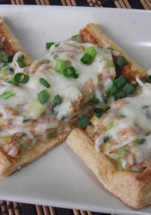 定番＊油揚げのツナマヨチーズ焼き♪-レシピのメイン写真