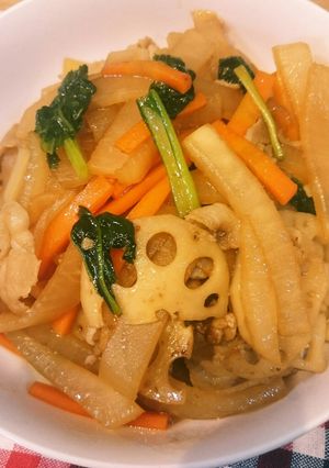 冬の常備野菜で☆あっさり大根きんぴら-レシピのメイン写真