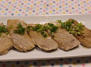 節約！刺身の残りで鮪の生姜焼き-レシピのメイン写真