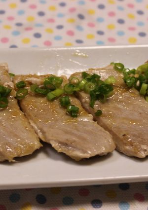 節約！刺身の残りで鮪の生姜焼き-レシピのメイン写真