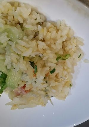 パラパラを目指したレタスチャーハン-レシピのメイン写真