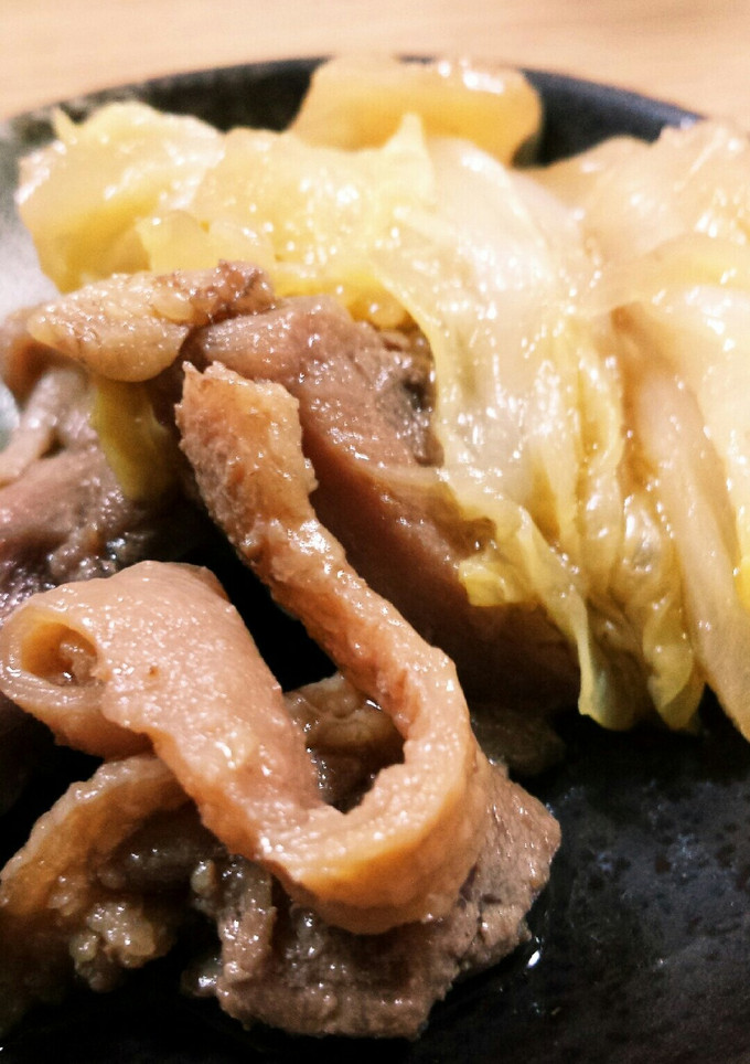 親鳥と白菜のすき煮風♬-レシピのメイン写真