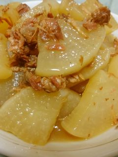 大根と焼き鳥缶の煮物-レシピのメイン写真