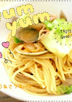 和風あさりスパゲッティ-レシピのメイン写真