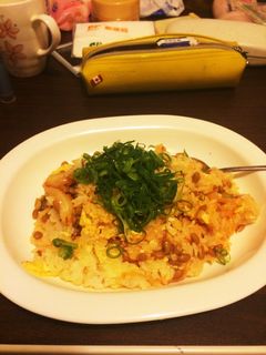 納豆キムチチャーハン-レシピのメイン写真