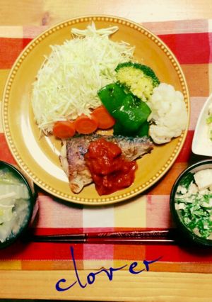 簡単ヘルシー♡鯖のソテートマトソース-レシピのメイン写真