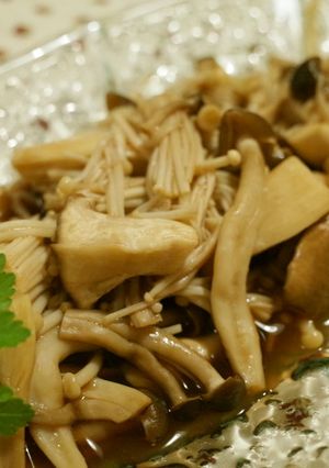 レンジで♡いろいろきのこの蜂蜜バルサミコ-レシピのメイン写真