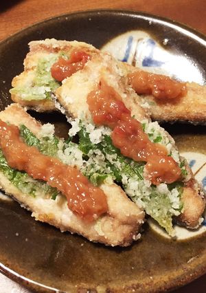 サンマの梅シソ焼き-レシピのメイン写真