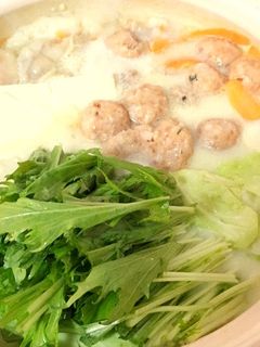 創味シャンタンDXで豆乳鍋⑅◡̈*-レシピのメイン写真