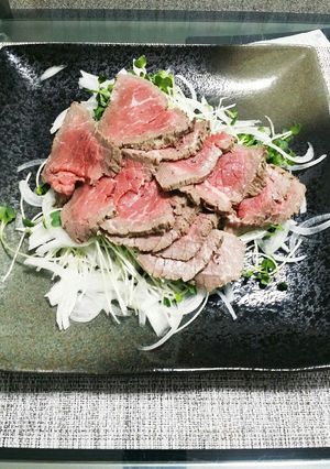簡単・ローストビーフ・15分で完成-レシピのメイン写真
