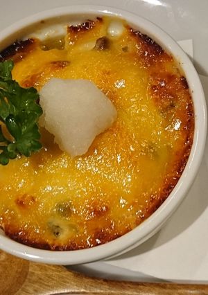 牡蛎とキノコの味噌マヨ焼-レシピのメイン写真