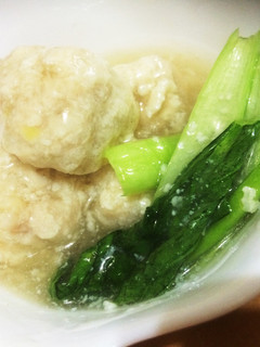 中華風♡鶏豆腐団子のあんかけ-レシピのメイン写真