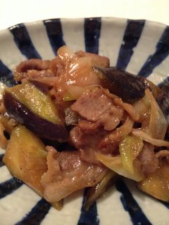なすと豚肉の味噌炒め-レシピのメイン写真
