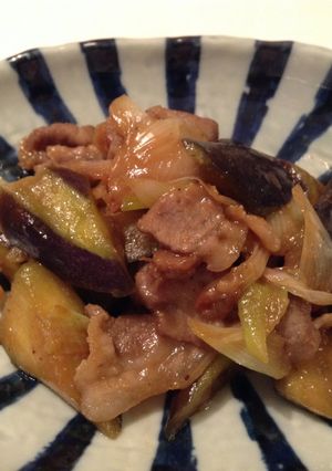 なすと豚肉の味噌炒め-レシピのメイン写真