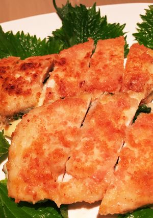 鶏肉のササミのチーズと大葉はさみ焼-レシピのメイン写真