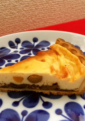 水切りヨーグルトのベイクドチーズケーキ風-レシピのメイン写真