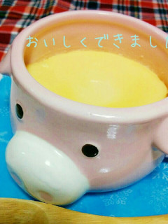 簡単はちみつプリン-レシピのメイン写真