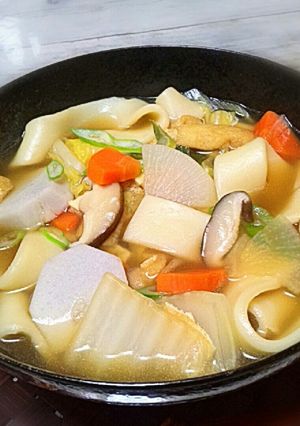 群馬のおっきりこみ～孫にも伝えたい味-レシピのメイン写真