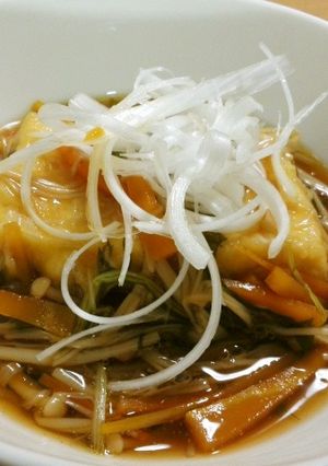 揚げ出し豆腐の野菜あんかけ-レシピのメイン写真