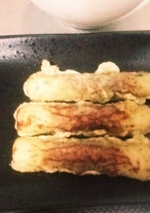平日ご飯☆ちくわの礒部あげ焼き♪-レシピのメイン写真