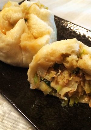 余った餃子のタネで餃子まん！ by y♡r 【クックパッド】 簡単おいしいみんなのレシピが392万品