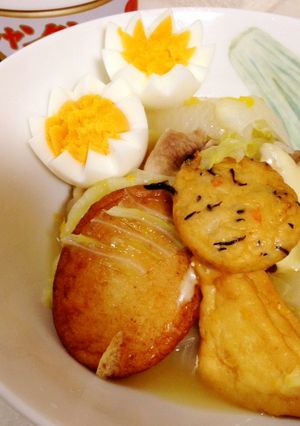 冬野菜たっぷり♪シャンタン中華風おでん-レシピのメイン写真