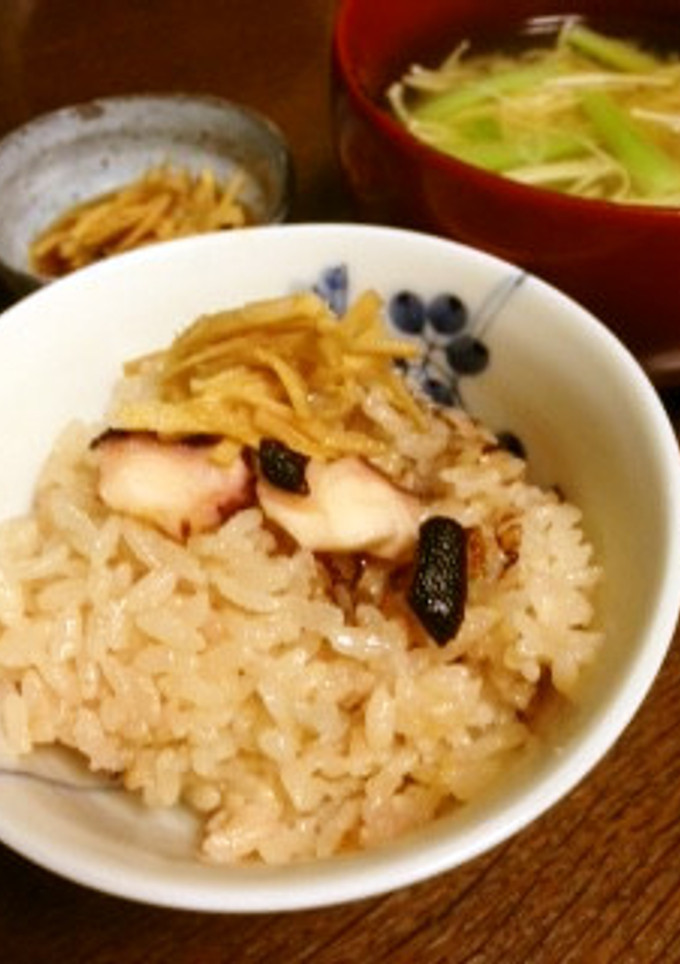 タコの炊き込み御飯-レシピのメイン写真
