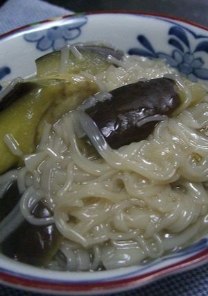 お母ちゃんのなすそうめん-レシピのメイン写真