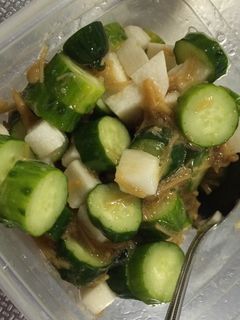 きゅうりと山芋のなめたけ和え-レシピのメイン写真