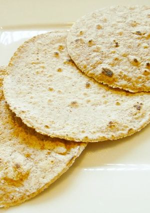 インドのパン☆ルティ（薄焼きパン）①-レシピのメイン写真