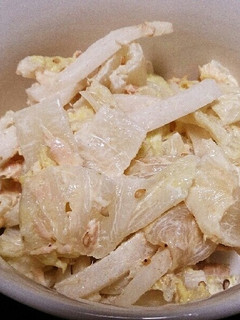 白菜と大根のツナサラダ-レシピのメイン写真