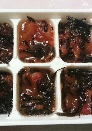 トマトとひじきの離乳食ストック-レシピのメイン写真