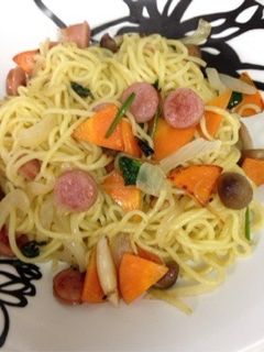 創味シャンタンDXで簡単塩焼きそば-レシピのメイン写真