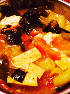 カレーわかめスープ ベジタリアン-レシピのメイン写真