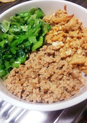 ♡簡単!!３色丼♡-レシピのメイン写真