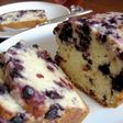 ブルーベリーとサワークリームのケーキ❤