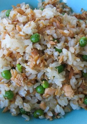 簡単！和風　鮭　チャーハン-レシピのメイン写真