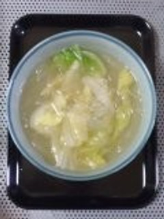 簡単♪白菜と春雨の中華スープ-レシピのメイン写真