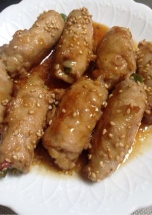 簡単‼︎豚の肉巻き-レシピのメイン写真