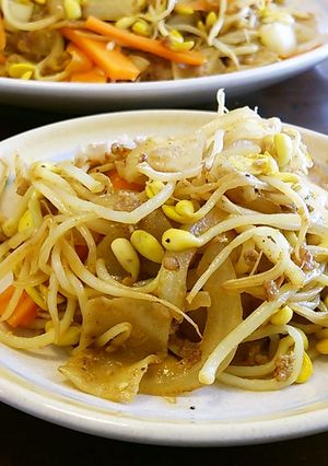 餃子の皮で肉野菜炒め。-レシピのメイン写真