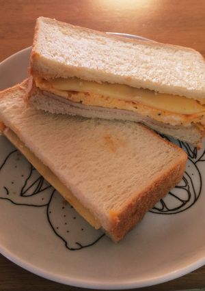 タマゴホットサンド-レシピのメイン写真