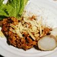 野菜たっぷり♪トリムネ肉のキーマカレー