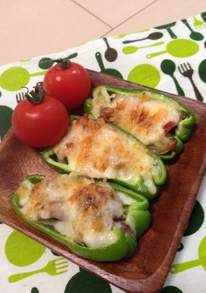 めちゃうま！ピーマンカップ焼き！-レシピのメイン写真