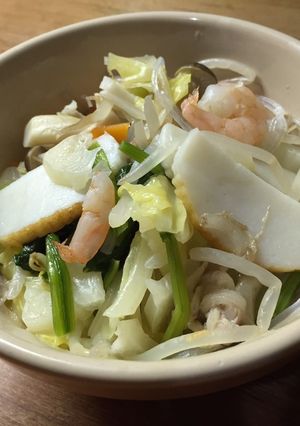 ちゃんぽん風春雨スープ-レシピのメイン写真