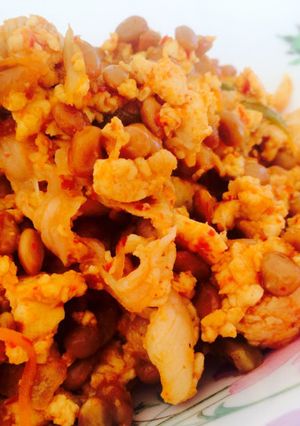 簡単で美味しい豚キムチ♬うどんに合う！-レシピのメイン写真