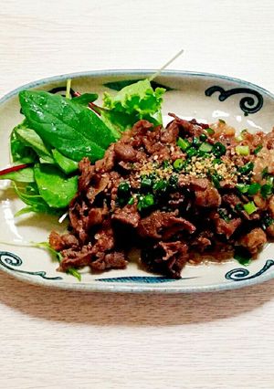 ご飯と合う♡簡単♡牛肉の甘辛焼き-レシピのメイン写真