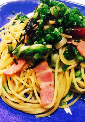◇キャベツと塩昆布の和風パスタ◇-レシピのメイン写真