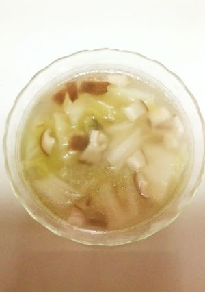 白菜と椎茸のとろみスープ-レシピのメイン写真